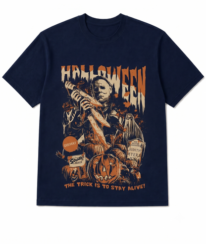 Michael Myers Slasher Horror Movie Vintage Graphic Tee