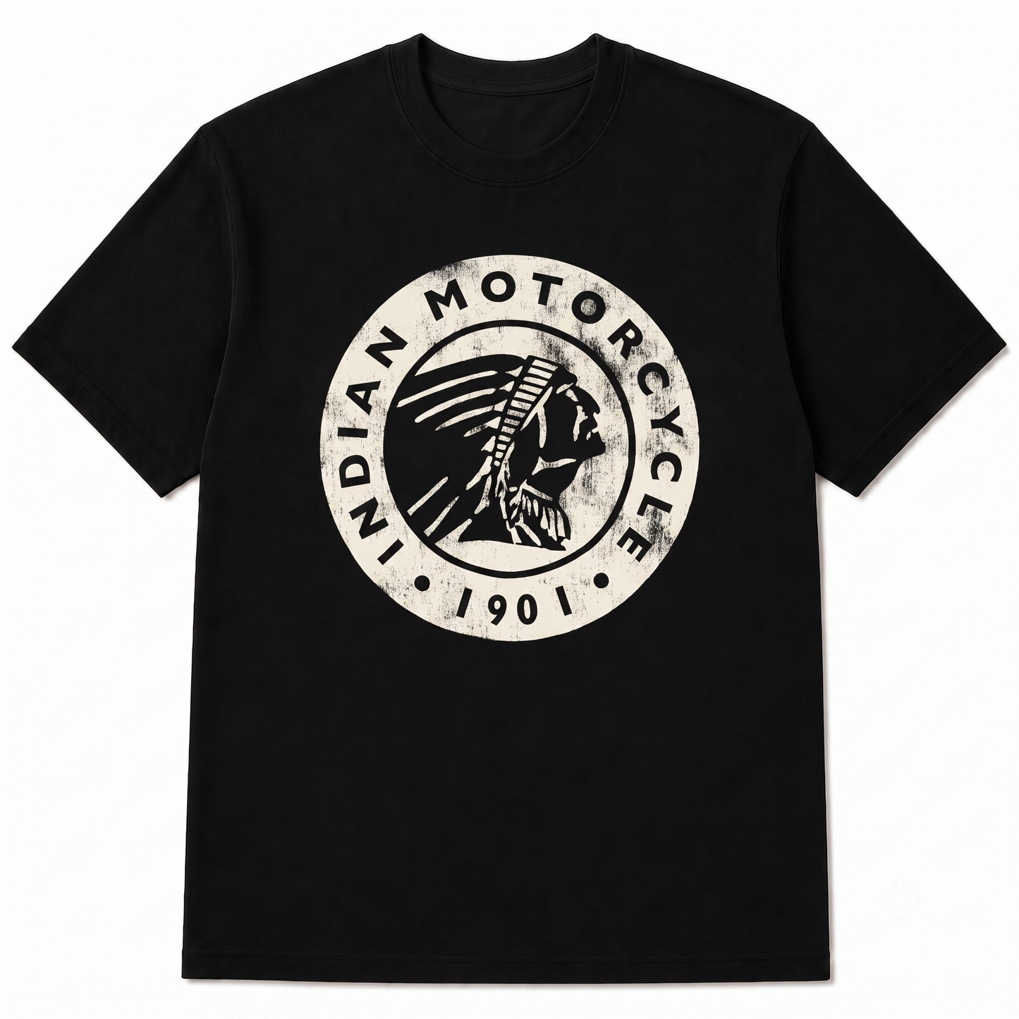 Men's Circle Headdress T-Shirt Indian Motocycle