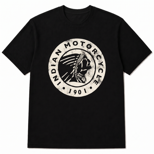 Men's Circle Headdress T-Shirt Indian Motocycle