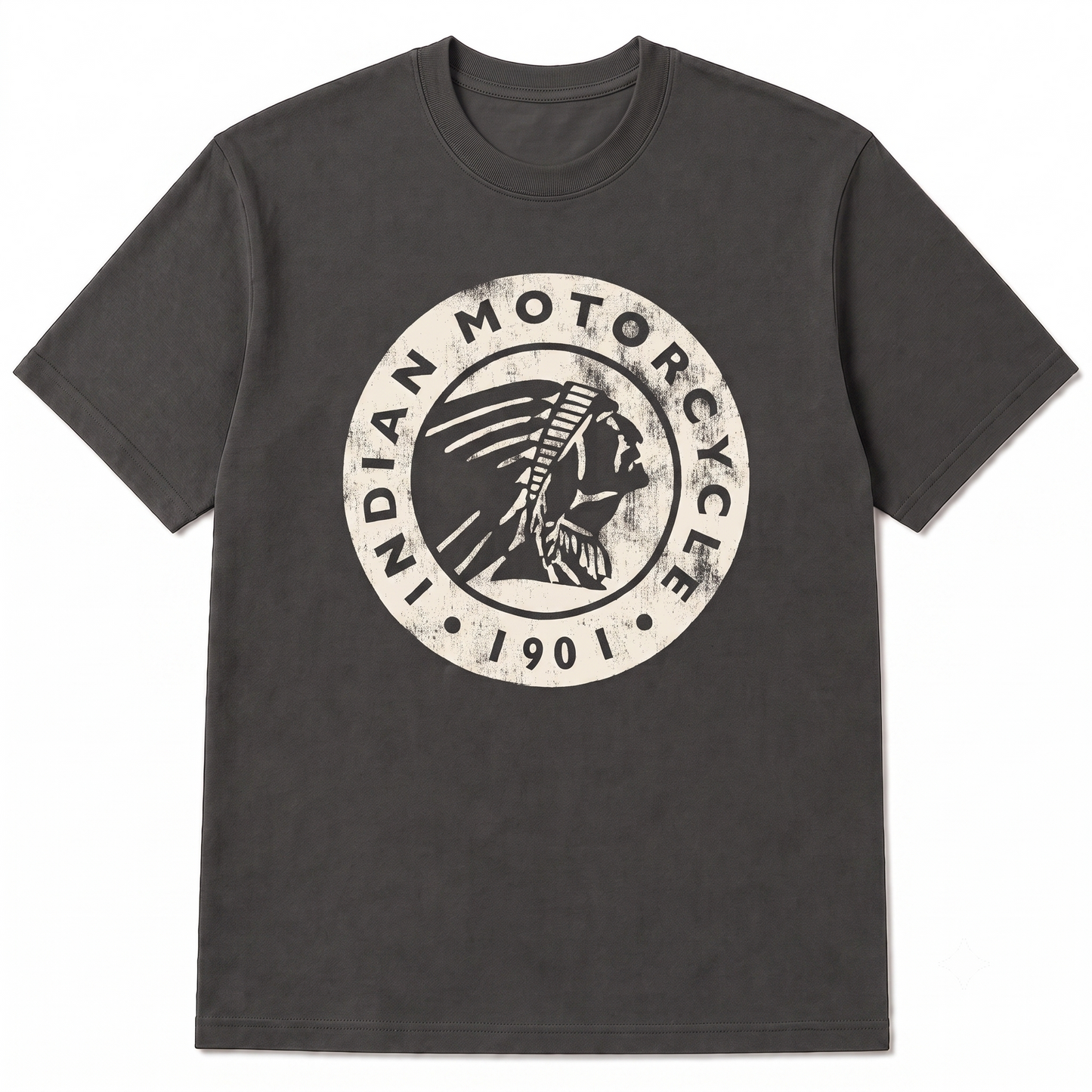 Men's Circle Headdress T-Shirt Indian Motocycle