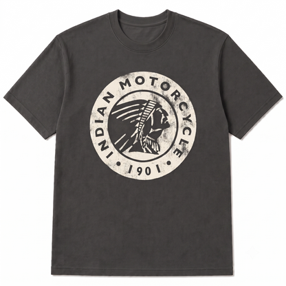 Men's Circle Headdress T-Shirt Indian Motocycle