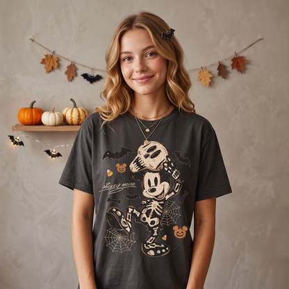 Disney Halloween Mickey and Minnie Shirt Selekton