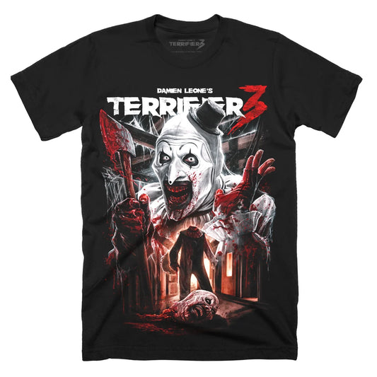 Terrifier Art the Clown Horror Graphic T-Shirt