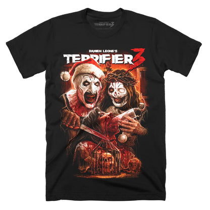 Terrifier Art the Clown Horror 3 Graphic T-Shirt