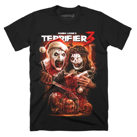 Terrifier Art the Clown Horror 3 Graphic T-Shirt