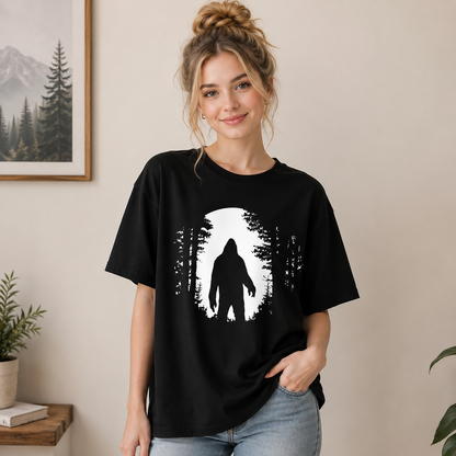 Bigfoot Forest Graphic T-Shirt