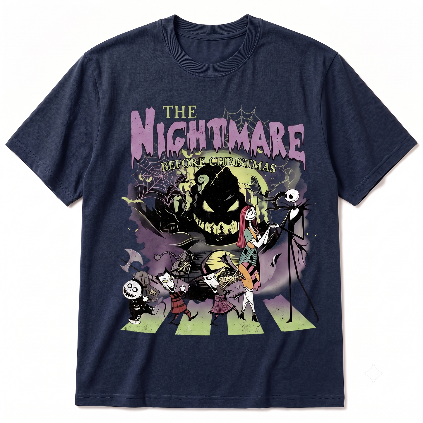 Retro Nightmare Before Christmas Spooky Halloween Shirt