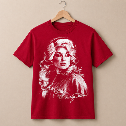 Dolly Parton Graphic T-Shirt, Country Music Vintage Style