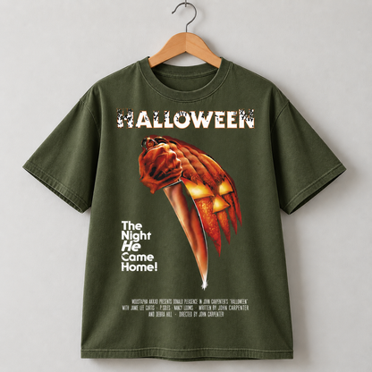 Michael Myers Halloween Horror Graphic Tee Vintage Movie