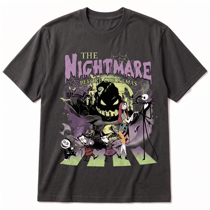 Retro Nightmare Before Christmas Spooky Halloween Shirt