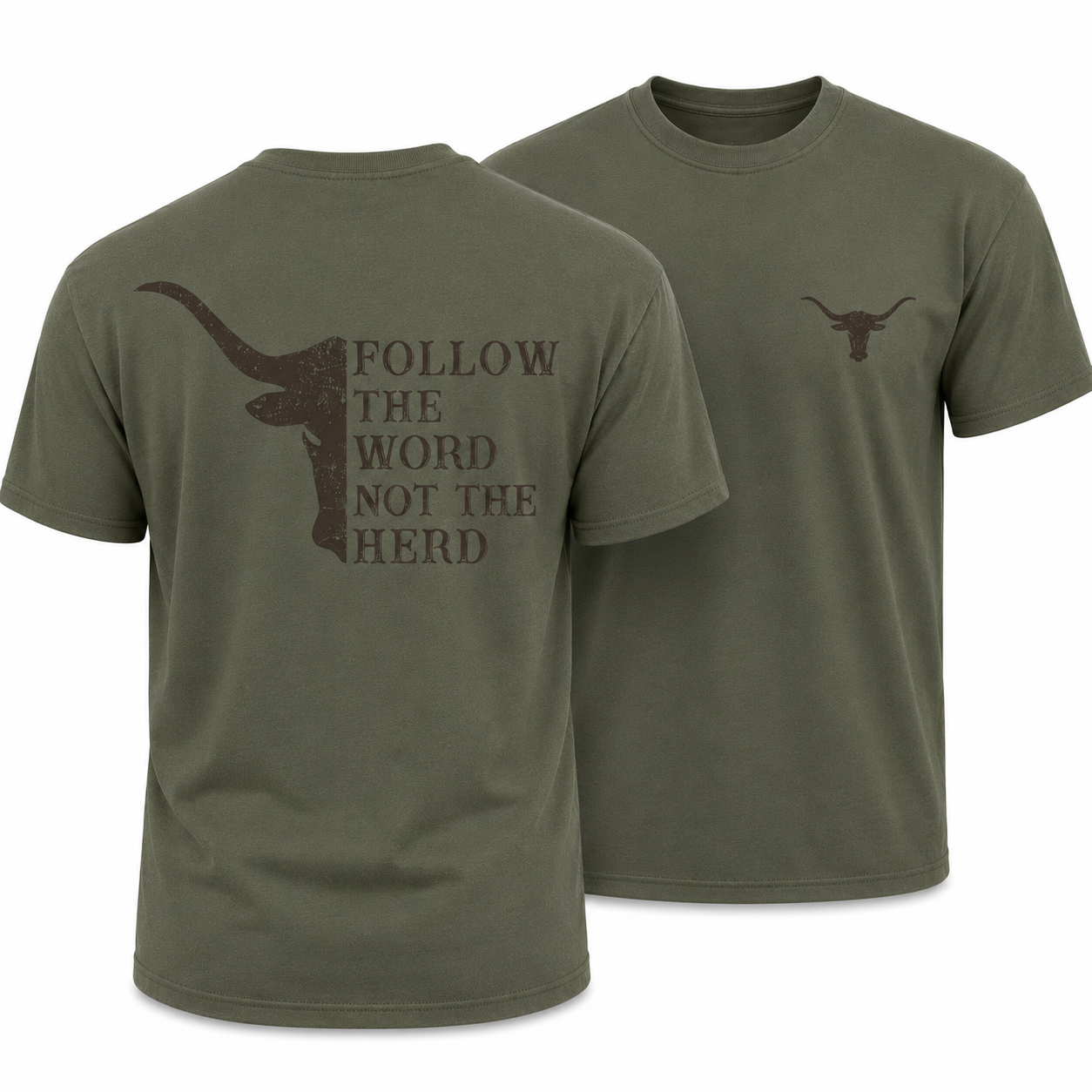 Christian Cowboy Shirt Jesus Faith Western Tee