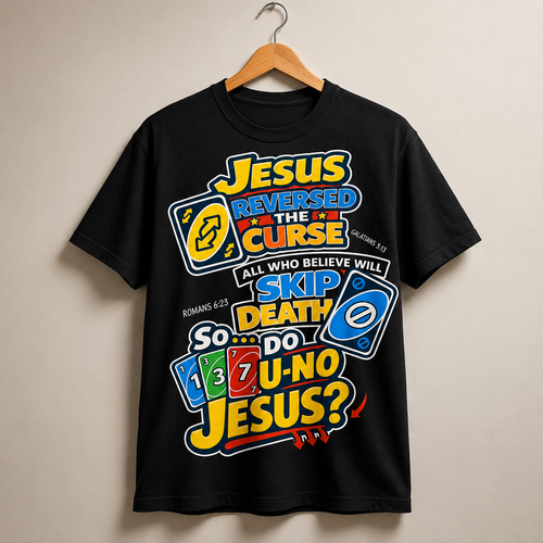 Jesus Reversed the Curse Christian Faith Graphic Tee