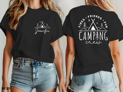 Camping Crew Shirt - Family Vacation Tee - Cousin Reunion Gift