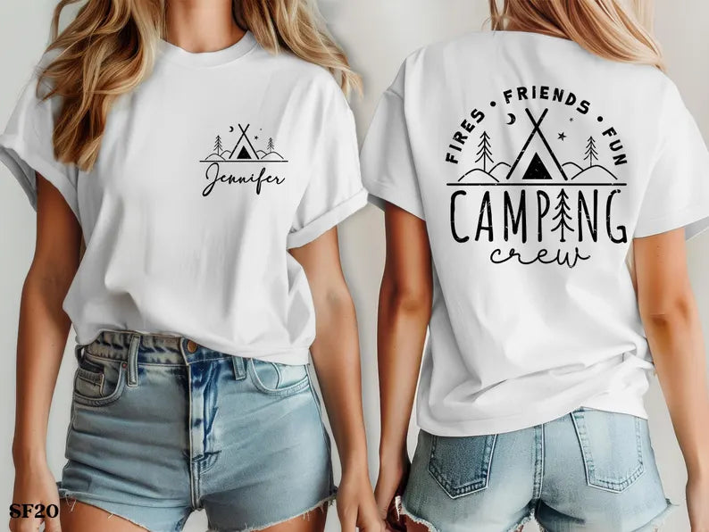 Camping Crew Shirt - Family Vacation Tee - Cousin Reunion Gift