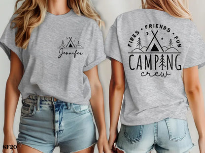 Camping Crew Shirt - Family Vacation Tee - Cousin Reunion Gift