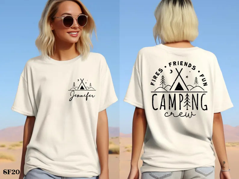 Camping Crew Shirt - Family Vacation Tee - Cousin Reunion Gift