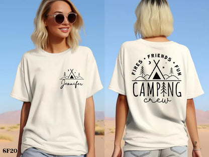 Camping Crew Shirt - Family Vacation Tee - Cousin Reunion Gift
