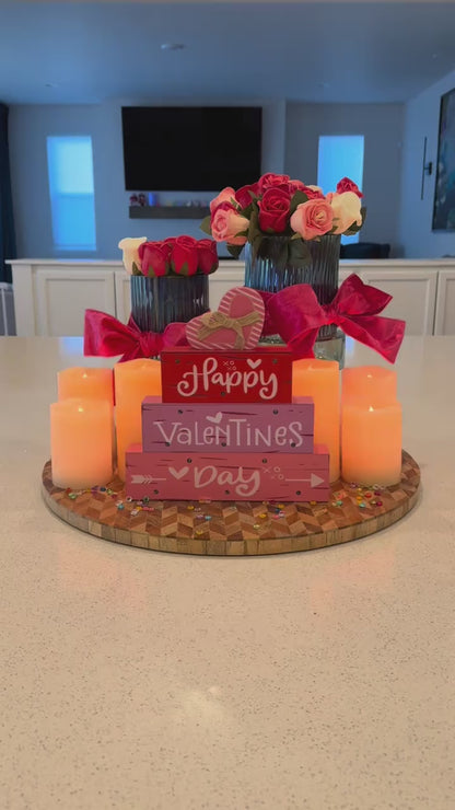 6-Pack Color Changing Flameless LED Pillar Candles with Remote & Timer