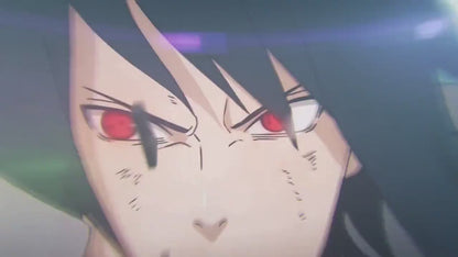 Sharingan, Rinnegan & Byakugan Eyes Canvas Wall Art - Ninja Anime Poster Print