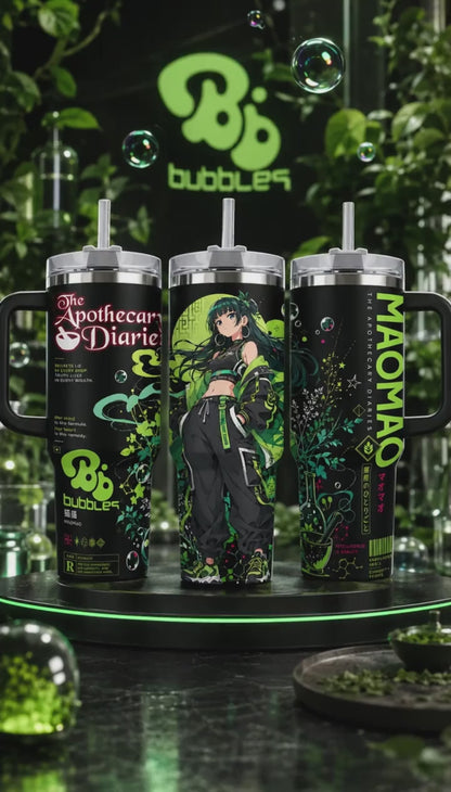 The Apothecary Diaries MaoMao Tumbler (16/20/40oz) - Anime Streetwear Travel Mug