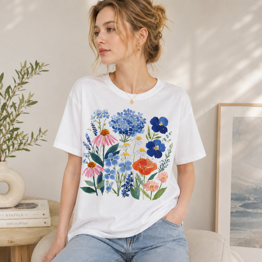 Watercolor Floral T-Shirt